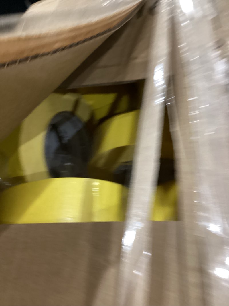 Condition photo showing As Is for 3M Automotive Refinish Masking Tape, 36 mm x 55 m, Yellow, 24 Pack – High-Performance Tape for Precise Auto Painting and Detailing