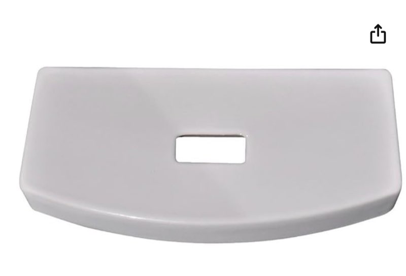 american standard 735138-400.020 h2 option tank cover, white