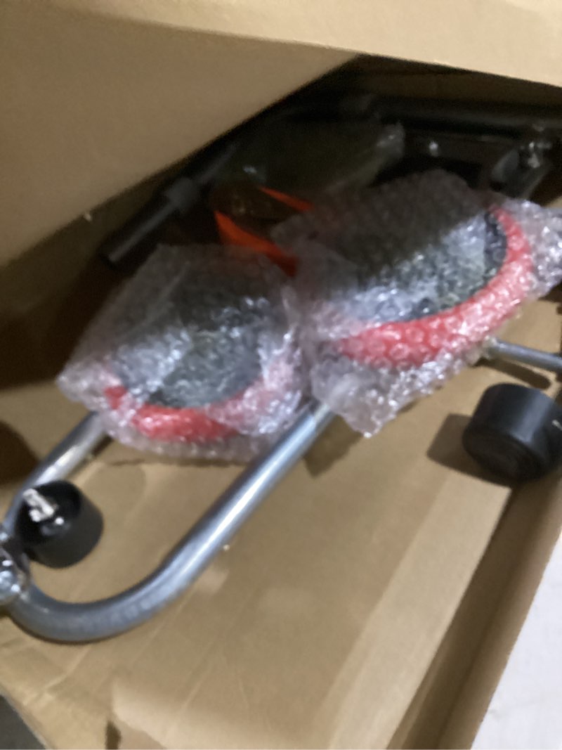 Condition photo showing Good Condition for toilet installation aid, closestool installation jack, easy moving and repairing of installation aid, portable positioning mobile foldable toilet dolly lift, easy alignment of seals lift tool (silver)