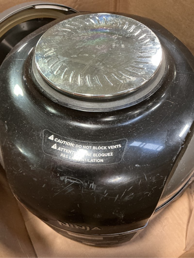 Condition photo showing Good Condition for Ninja OS301/FD305CO Foodi 10-in-1 Pressure Cooker and Air Fryer with Nesting Broil Rack, 6.5-Quart Capacity, and a Stainless Finish (Renewed)