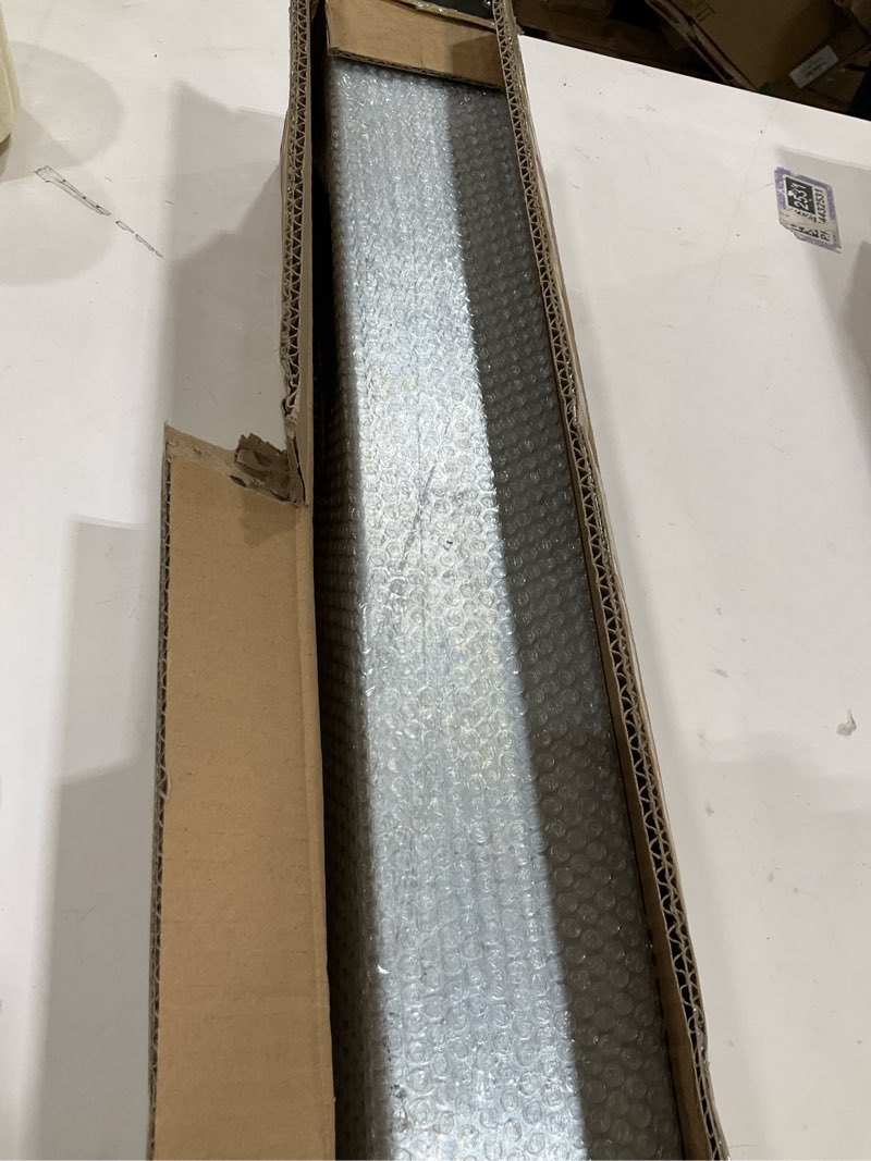 Condition photo showing Good Condition for Vinyl Fence Concrete/Wood Post Mount Tower 2PCS Fence Post for Vinyl Fence 4 x 4 x 24 Inch Iron Material Coated Powder Fence Post Insert