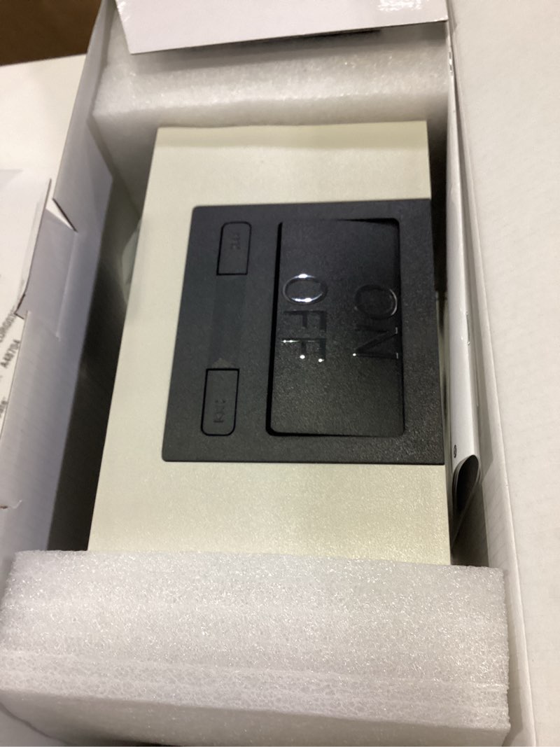 Condition photo showing New/Like New for iguerburn simple music player for dementia elderly seniors easy mp3 player as alzheimers dementia visually impaired patients product gift one-touch controls on/off retro music box (white-gray)