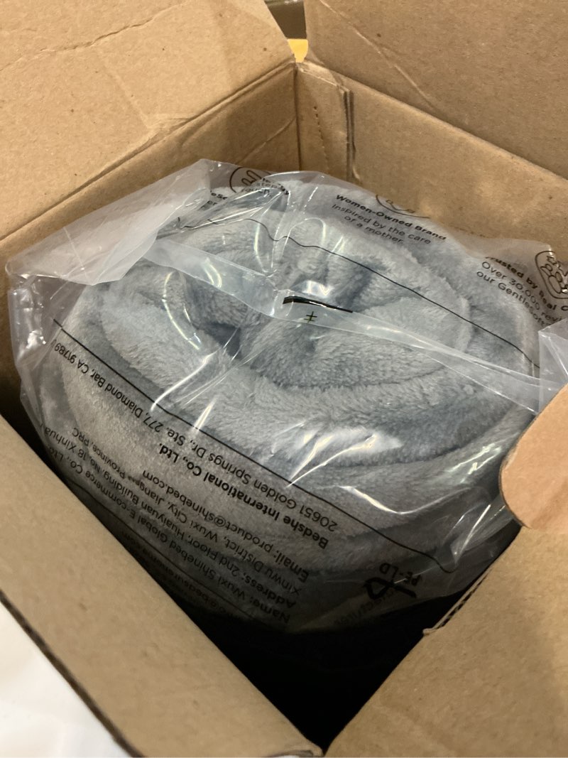 Condition photo showing New/Like New for bedsure gentlesoft fleece bed blankets queen size grey - soft warm winter blanket lightweight cozy luxury microfiber, room home decor christmas decorations gifts for women and men, 90x90 inches grey queen (90" x 90")