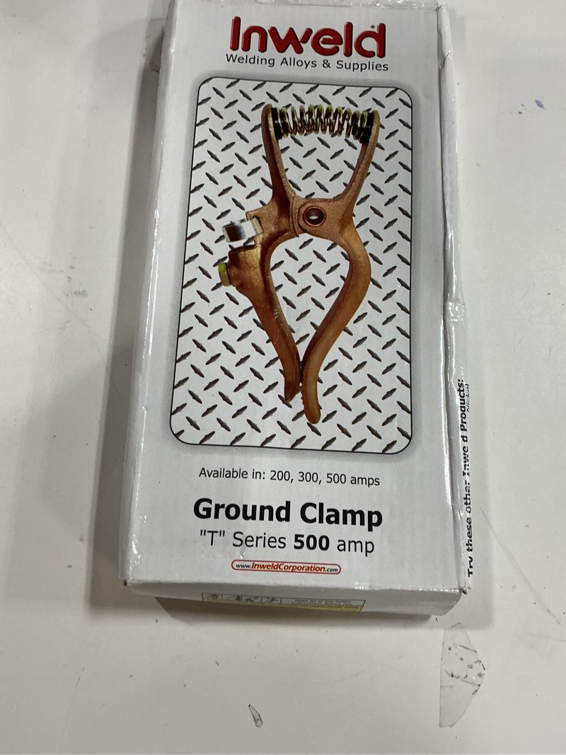 Condition photo showing New/Like New for 500 AMP Tweco Style Copper Ground Clamp(Similar to GC-500)