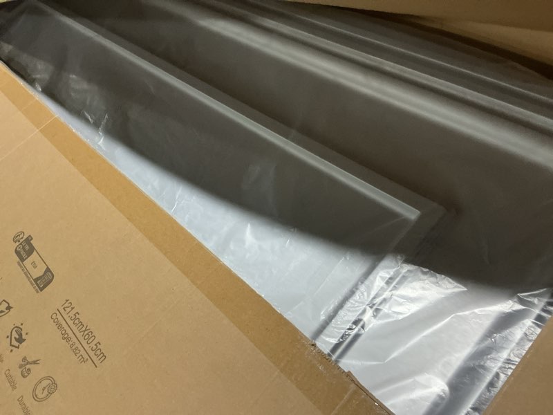 Condition photo showing Good Condition for art3d pvc ceiling tiles, 2'x2' plastic sheet in white (12-pack) 24"x24" white 1 12
