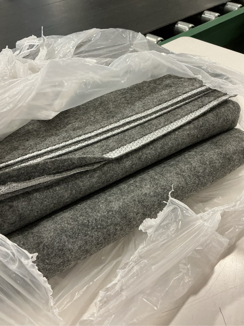 Condition photo showing Good Condition for Vakly 2 Pack Emergency Throw Blanket [80’’x40’’] Disposable Fleece Military Cover – for Traveling, Camping, Car, Outdoor Survival, Homeless Shelters & Everyday Use (2, Gray, 40" x 80")