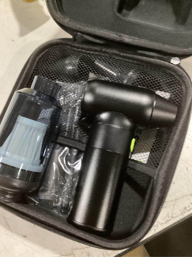 Condition photo showing As Is for compressed air duster, 150000 rpm electric air blower for drone maintenance, camera sensor & lens cleaning kit, professional duster for dji, dslr, 3d printers & sensitive optics c4