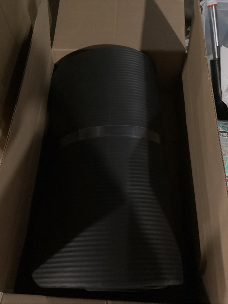 Condition photo showing New/Like New for amazon basics extra thick exercise yoga mat with carrying strap black 1-inch