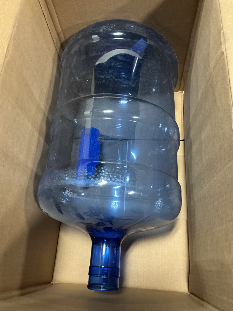 Condition photo showing Good Condition for brio b.p.a. free 5 gallon plastic crown cap reusable water bottle container bpa