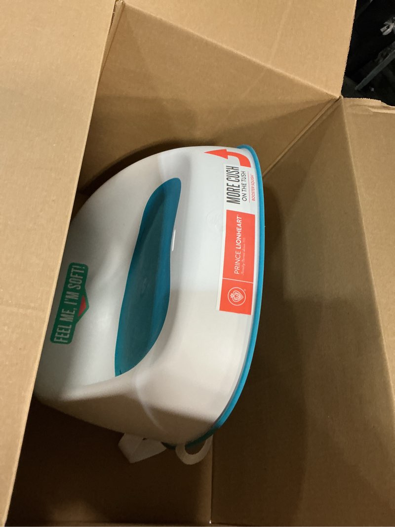 Condition photo showing Good Condition for Prince Lionheart Baby Booster Squish Seat for Dining Table, Soft Seat with 3-Point Harness and Dual-Strap System for Toddler Blue