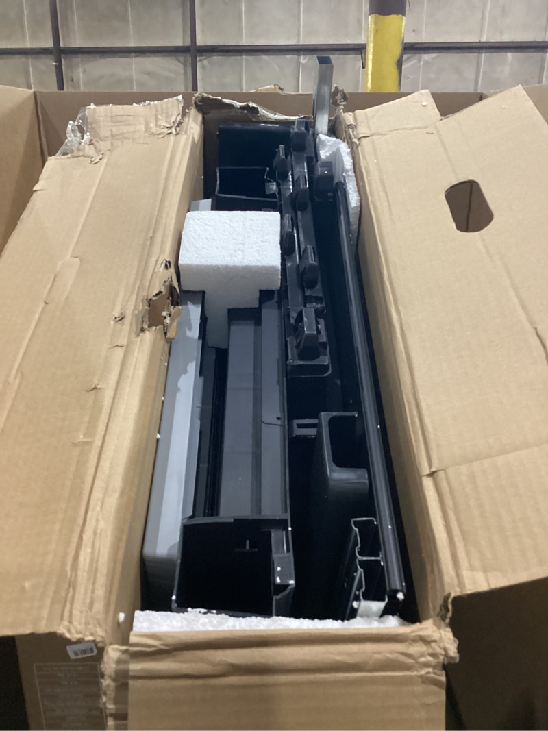 Condition photo showing Good Condition for Keter Solana 70 Gallon Storage Bench Deck Box for Patio Storage, Front Porch Decor and Outdoor Seating – Perfect to Store Garden Tools and Pool Floats, Graphite