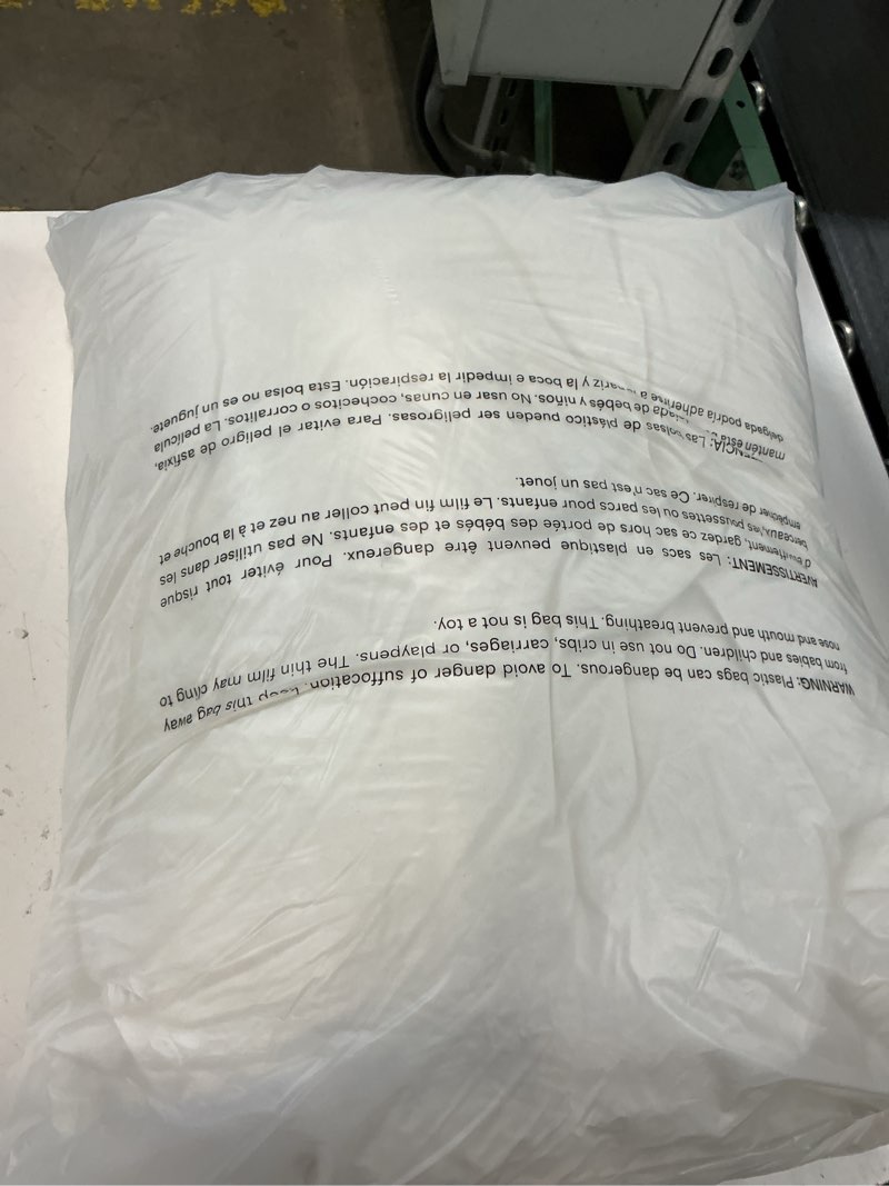 Condition photo showing Good Condition for premium down alternative duvet insert, full/queen, white
