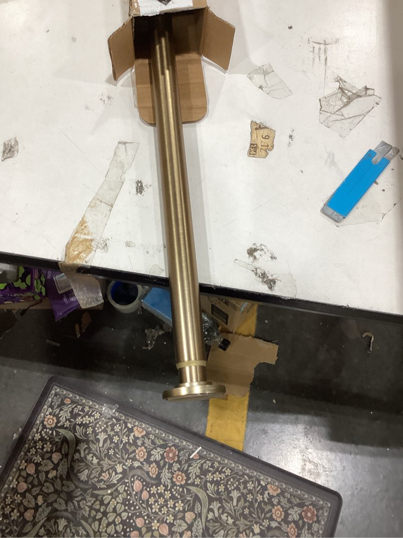 Condition photo showing Good Condition for Ivilon Tension Curtain Rod - Spring Tension Rod for Windows or Shower, 36 to 54 Inch. Warm Gold 36" to 54" Warm Gold