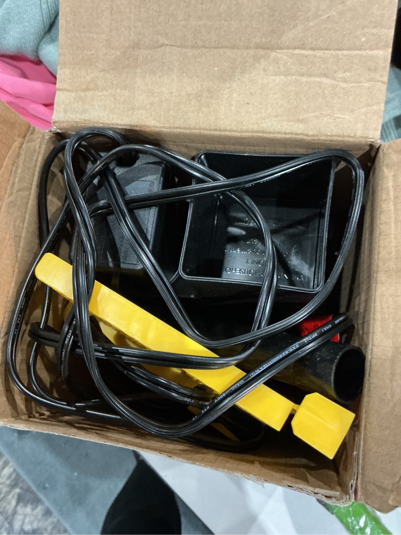 Condition photo showing As Is for vibrant life medium power filter with cartridge for 5-10 gal fish aquariums