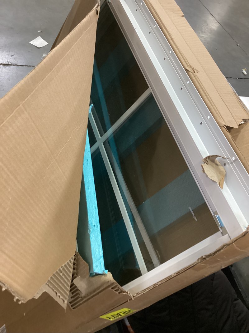 Condition photo showing Good Condition for Top Down Bottom Up No Drill Roman Shades for Windows No Tools Roman Shades, UV Protection, Privacy, Thermal Insulation Roman Blinds, Easy to Install, 70% Blackout-White 