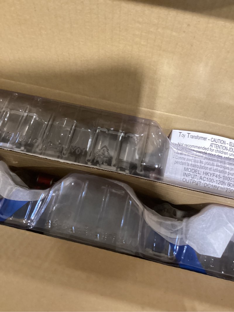 Condition photo showing New/Like New for Lionel Christmas Light Express LionChief 5.0 Electric O Gauge Train Set with Bluetooth & Remote