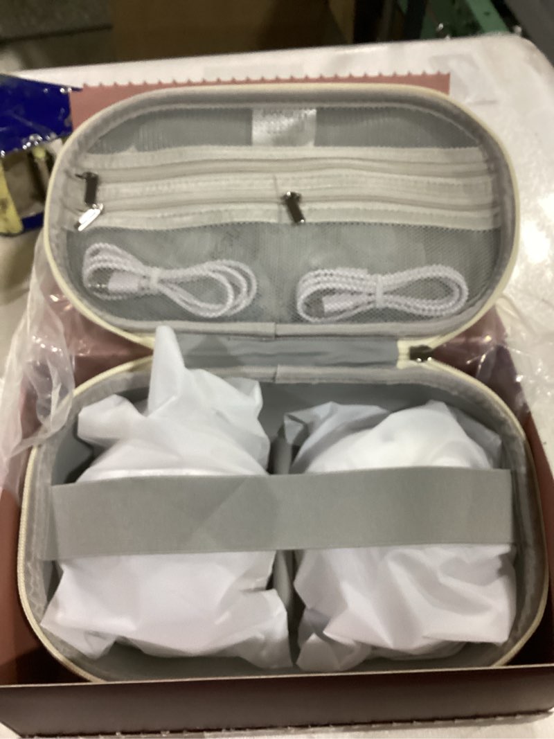 Condition photo showing Good Condition for Momcozy M5 Smart APP Controlled Wearable Breast Pump, Hands-Free Wireless Electric Pump, 3 Modes 9 Suction Levels, BPA-Free, Portable Lightweight, 24mm Flange, 2-Pack Cozy Red 2 Count-APP Cozy Red