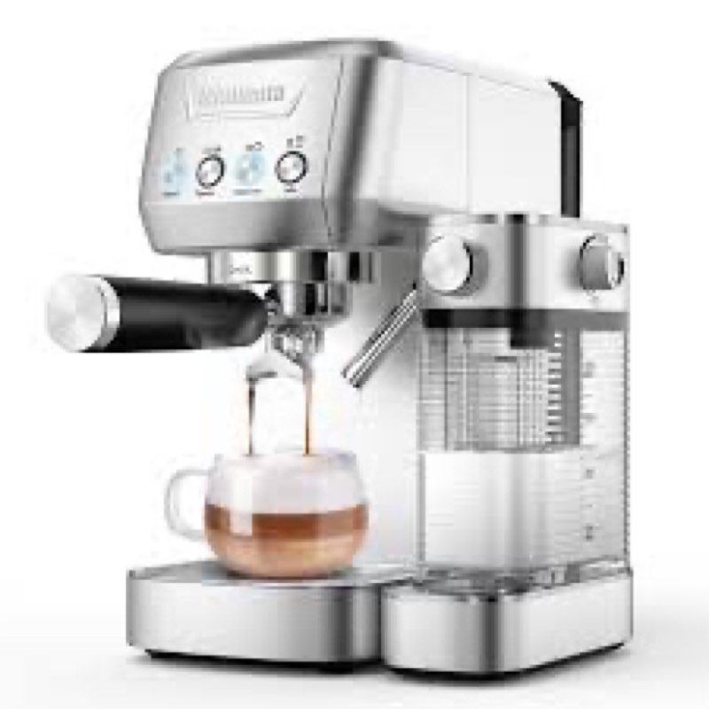MAttinata Cappuccino Machine 20 Bar, Professional Espresso Machines for Home and Office with Automat