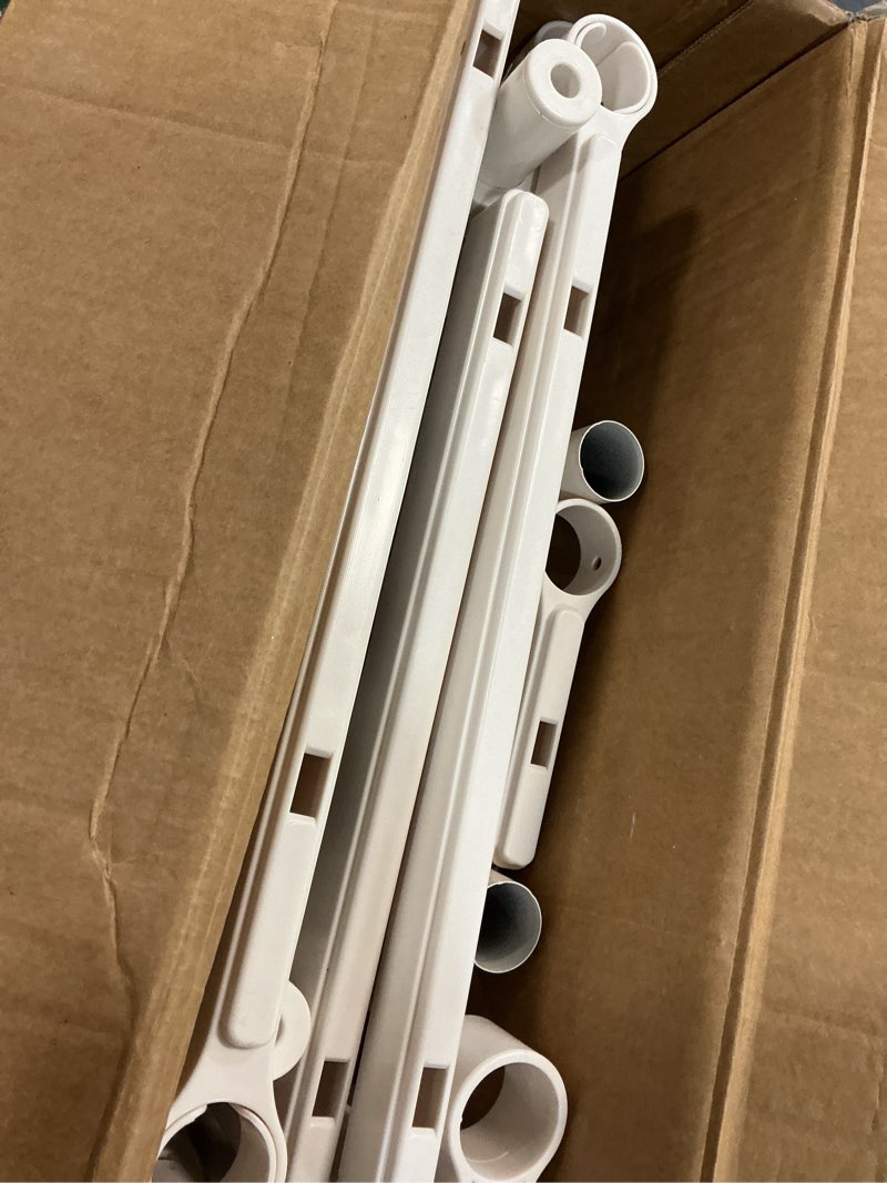 Condition photo showing Good Condition for Extra Tall Cat Gate for Doorway: 74.8"-90.5" Tall Cat Gates for Pet 30.3"-38.2" Wide Pressure Mount No Wall Drilling for Indoor Stairs Doorway Room Door Dog Safety Barrier No Toddler 74.8"-90.5" H x 30.3"-38.2" W