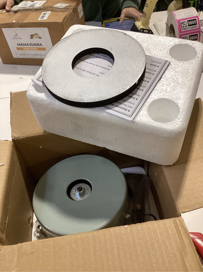 Condition photo showing Good Condition for 116765-13 116765-00 central vacuum motor, 3-stage high-suction low-noise 5.7" 120v replacement, energy-efficient boat lift motor for industrial wet/dry vacuum and home cleaning systems