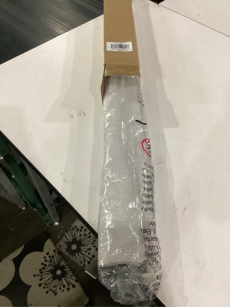 Condition photo showing Good Condition for lazblinds no drill roman shades for windows, cordless blackout window shades with uv protection, polyester fabric for bedroom & living room, 31" w x 64" h, natural blackout - faux linen - natural 31"w x 64"h