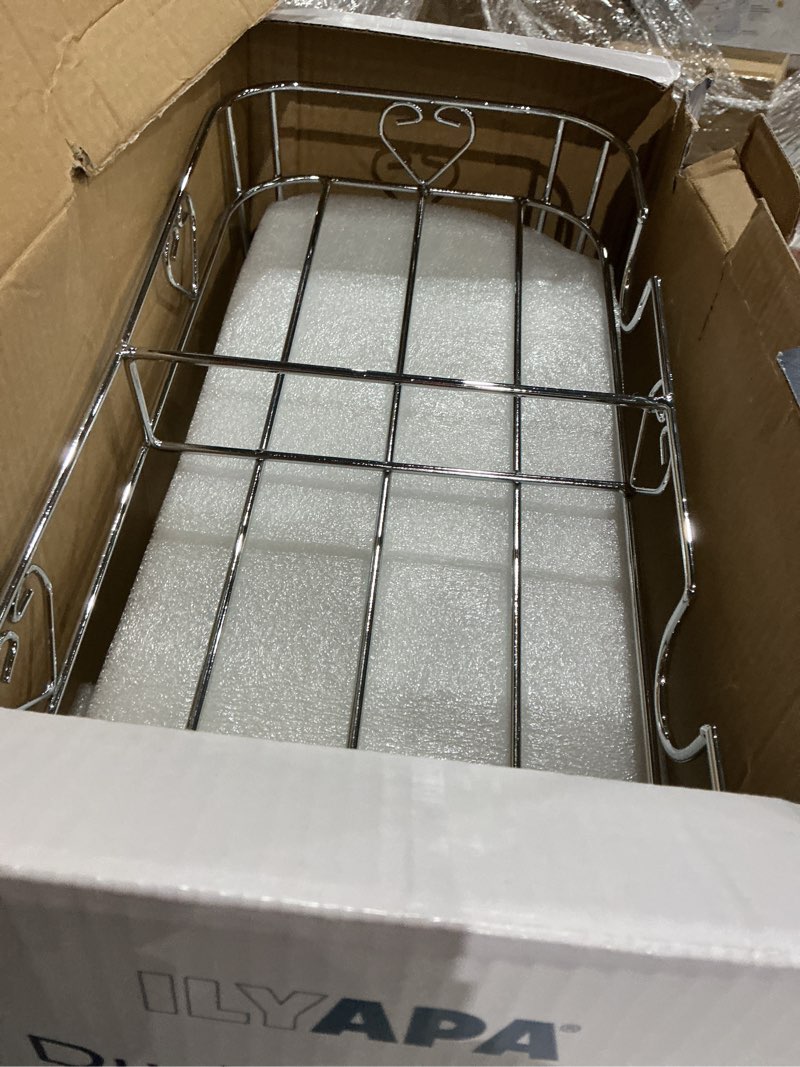 Condition photo showing Good Condition for ilyapa double glass beverage dispenser with stand, large 2 gallon beverage dispensers for iced water, lemonade, juice, sangria, punch, tea & punch