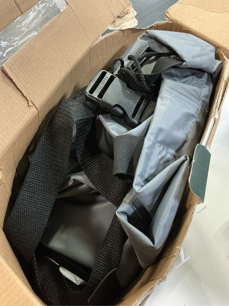Condition photo showing Good Condition for foxelli chest waders - 2-ply nylon/pvc waterproof lightweight fishing waders for men & women with boots 11 grey