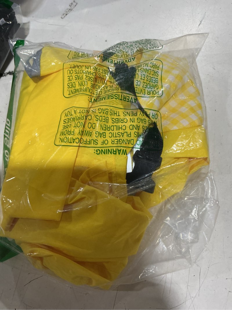 Condition photo showing New/Like New for mamore dog raincoat waterproof, lightweight adjustable dog rain coat hooded poncho with reflective strip for large medium small dogs (yellow, xx-large) yellow xx-large(55-77lb)