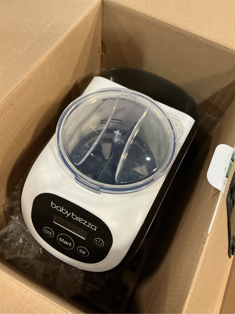 Condition photo showing As Is for Baby Brezza Formula Pro Mini Baby Formula Mixer Machine Fits Small Spaces and is Portable for Travel– Bottle Makers Makes The Perfect Bottle for Your Infant On The Go, White