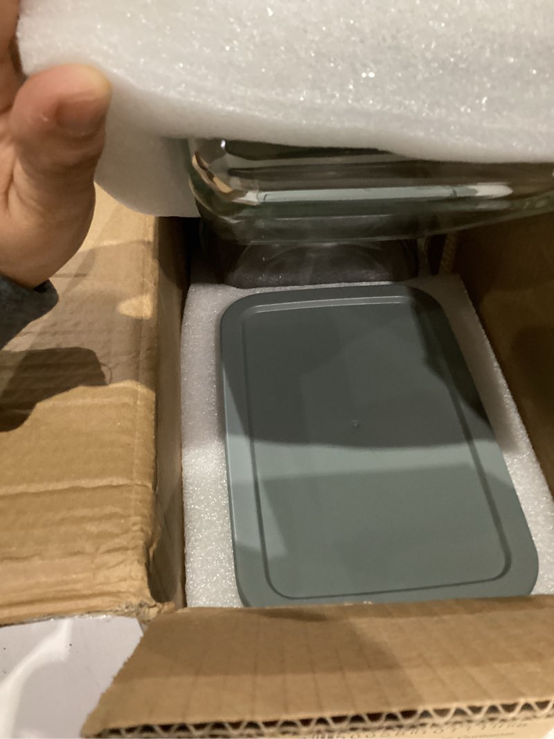 Condition photo showing Good Condition for 24pc Set Glass Food Storage Containers & Bowls with Airtight Lids - Leakproof BPA-Free Meal Prep Airtight Stackable Lunch Boxes, Kitchen Pantry & Storage Organizers - Microwave Freezer Dishwasher Safe