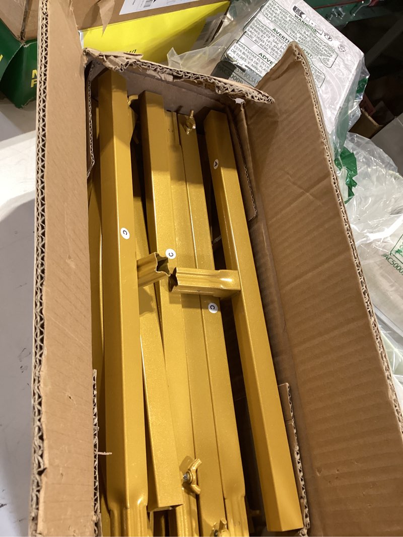 vevor arch backdrop stand, 7.2 x 4 ft, stable structure, easy assembly, 1 set gold metal arch backdr