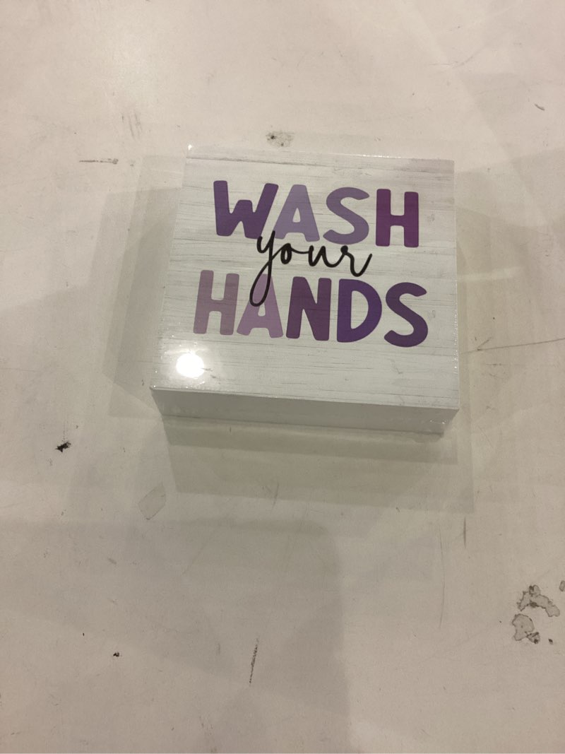 Wash your hands