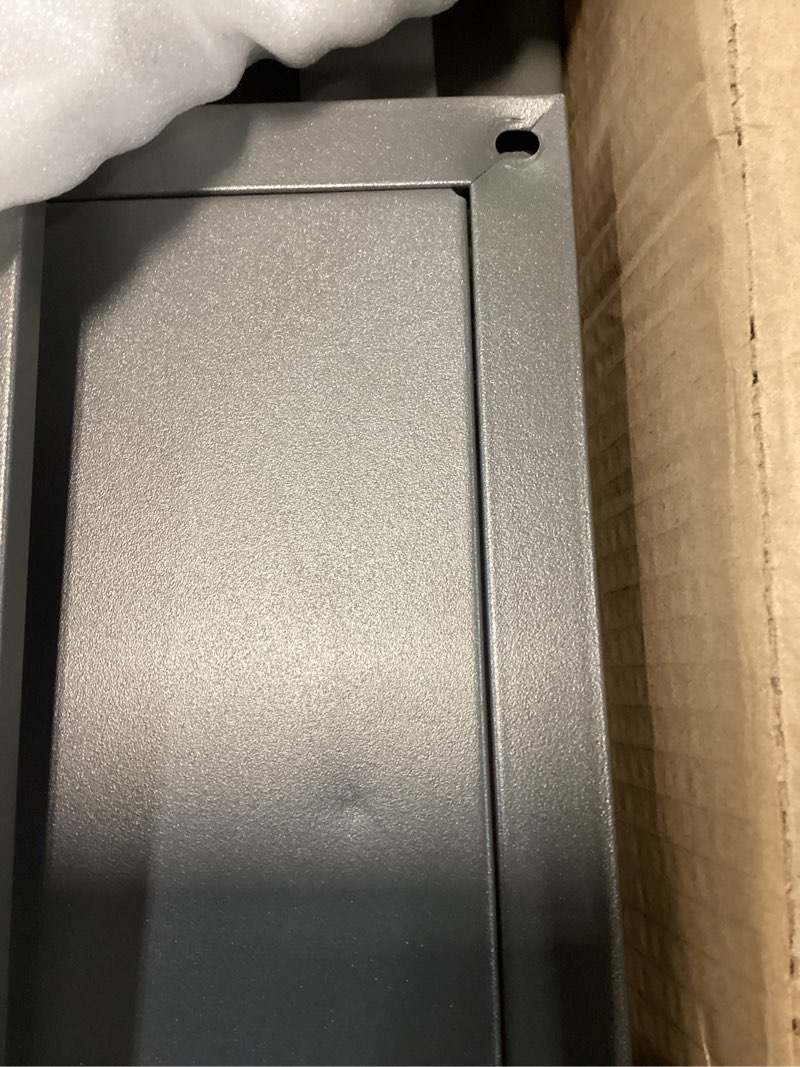 Condition photo showing As Is for Over the Sink Dish Drainer Drying Rack 3 Tier Over Sink Dish rack for a Tidy Kitchen Sink Shelf Organized Space-Saving Dish Rack with Cover for Dishes, Glasses, Bowls, and Cutlery Matte gray