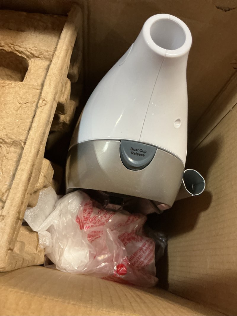 Condition photo showing As Is for Shark Freestyle Max Cordless Upright Vacuum, Multi-Surface Cleaning, Lightweight, Easy Maintenance, with Large Dust Cup and 2-Speed Brushroll, LED Headlights, Nordic Blue, SV2002