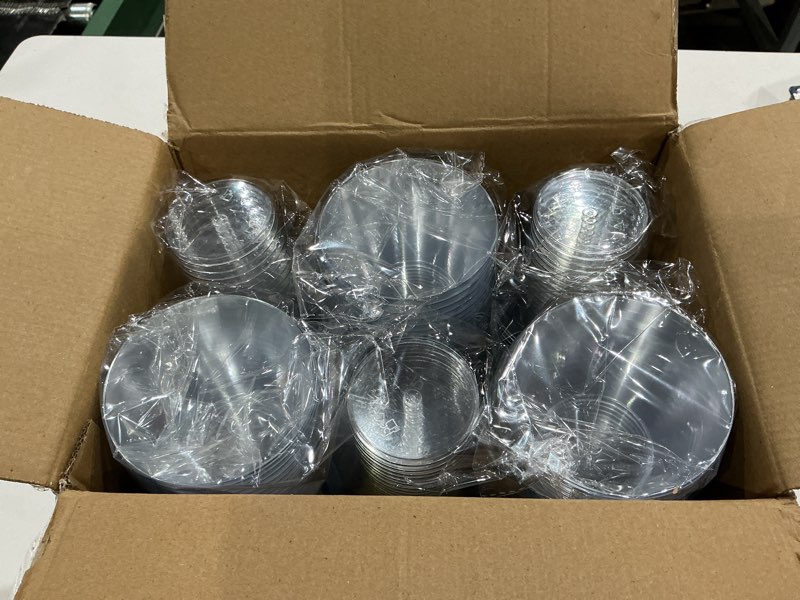 Condition photo showing Good Condition for nervure 240 pcs silver plastic cups - 9oz silver rimmed plastic cups - heavy duty plastic cups with silver rim perfect for weddings, receptions & parties