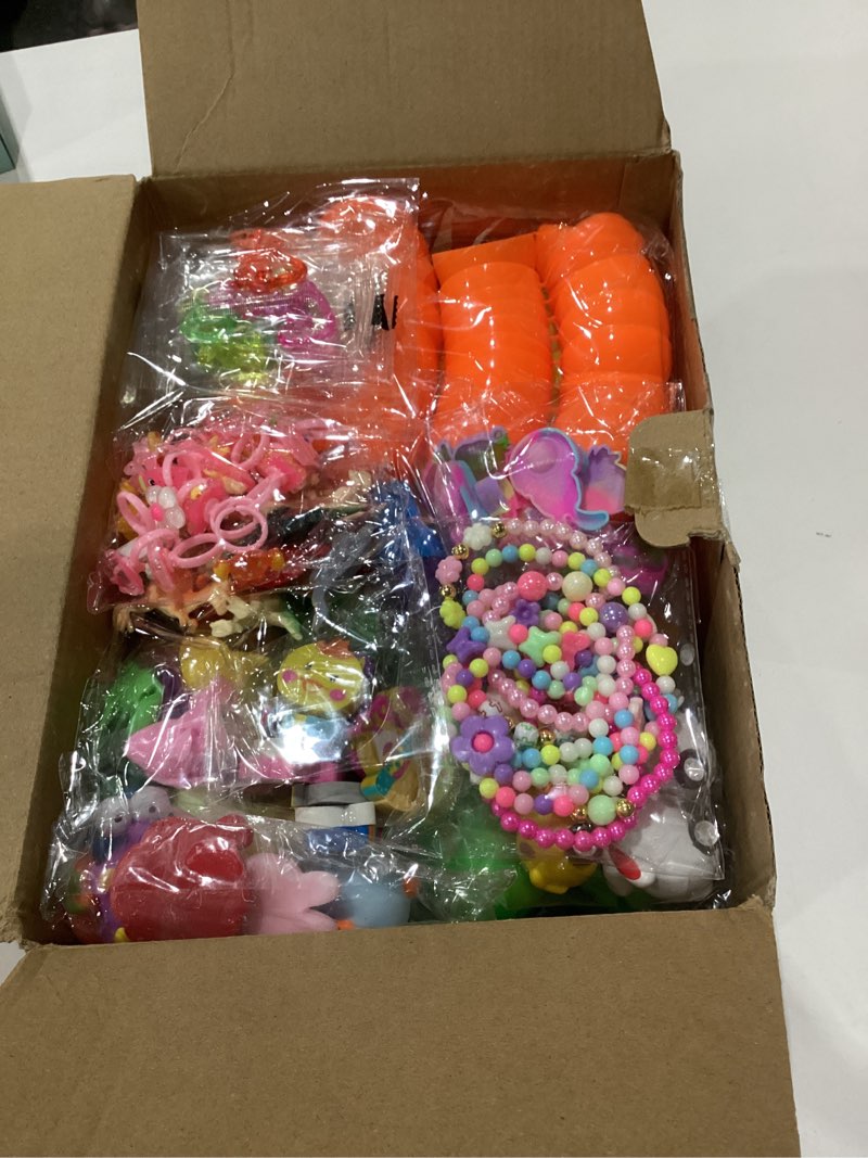 Condition photo showing New/Like New for beser 318 pcs filled easter eggs with toys easter egg fillers 100 pack easter egg wtih 218 toys inside small toys for easter eggs filled easter basket stuffers favors for kids toddlers boys girls