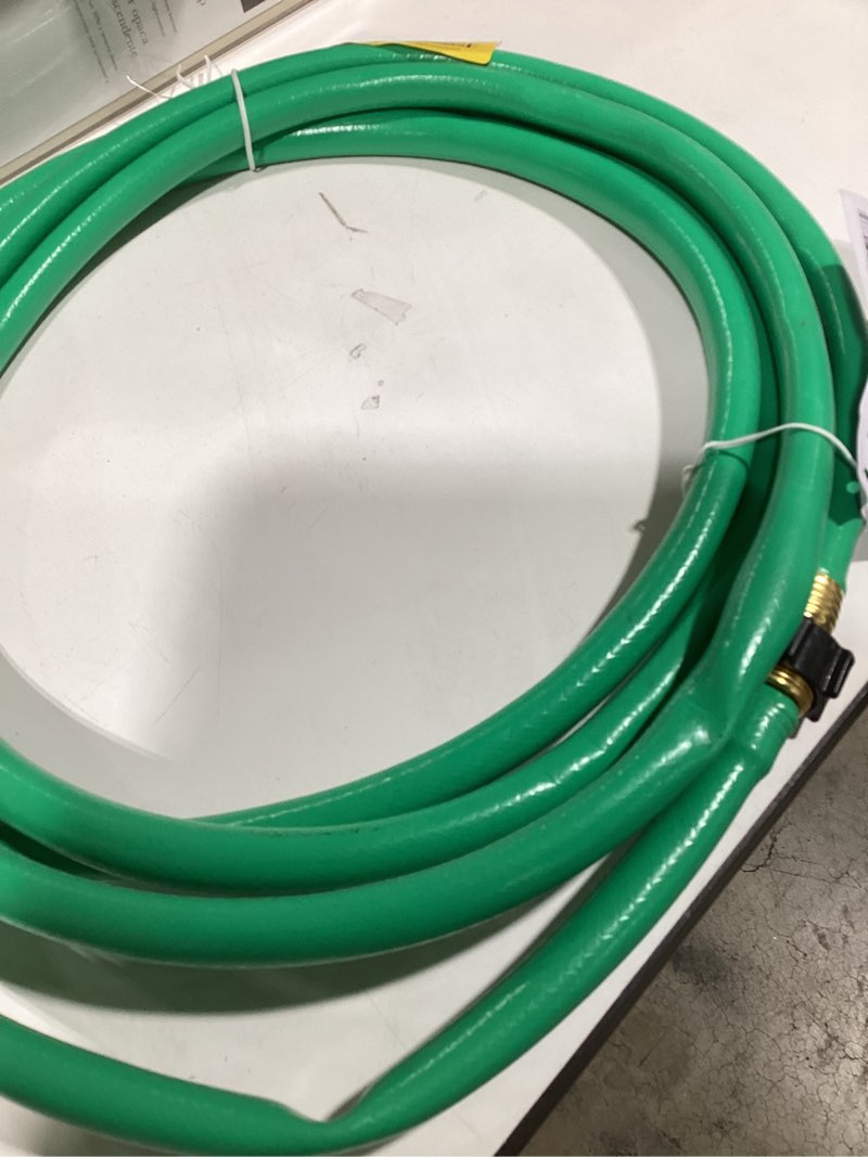 swan 5/8-in x 15-ft light -duty vinyl green hose