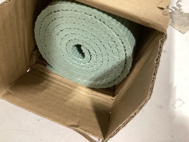 Condition photo showing Good Condition for Gaiam Yoga Mat - Premium 6mm Print Extra Thick Non Slip Exercise & Fitness Mat for All Types of Yoga, Pilates & Floor Workouts (68"L x 24"W x 6mm Thick) Supernova SKY