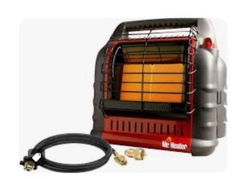 Mr heater big buddy Mr. Heater Portable Big Buddy Propane Heater - 10-Ft Hose & Tank Adapter Bundle - Indoor/Outdoor Use - 4,000, 9,000 or 18,000 BTU (3 Items)