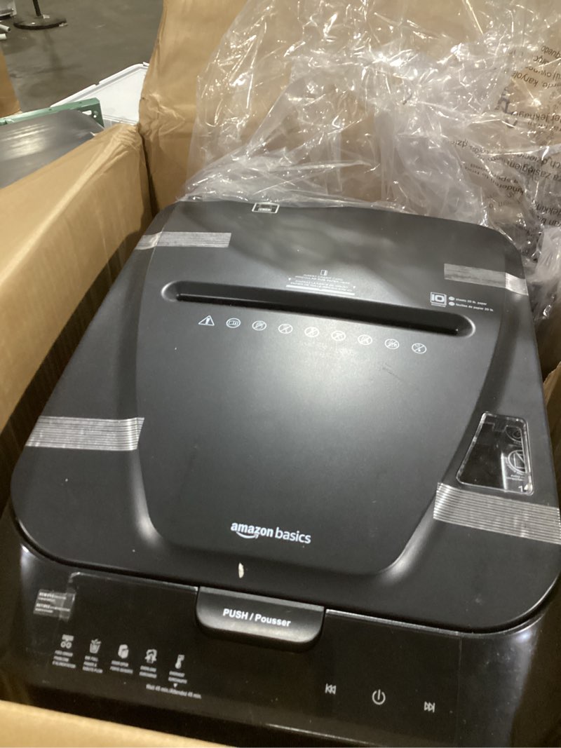Condition photo showing Good Condition for (similar to)amazon basics 150 sheet autofeed micro cut paper credit card shredder for security, black