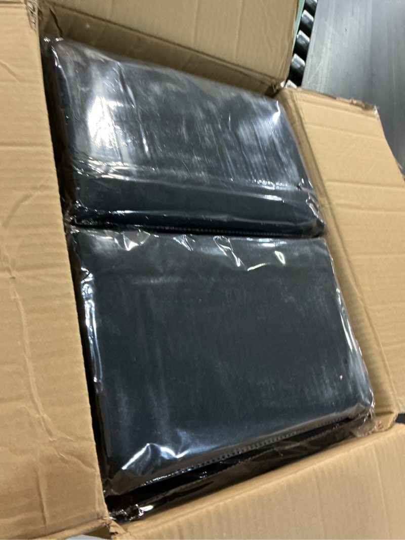 Condition photo showing New/Like New for 12 pack round tablecloth 120 inch cloth black tablecloth for round tables, washable polyester table cloth stain and wrinkle resistant decorative table cover for wedding party dining banquet black 12 pack - 120 inch round