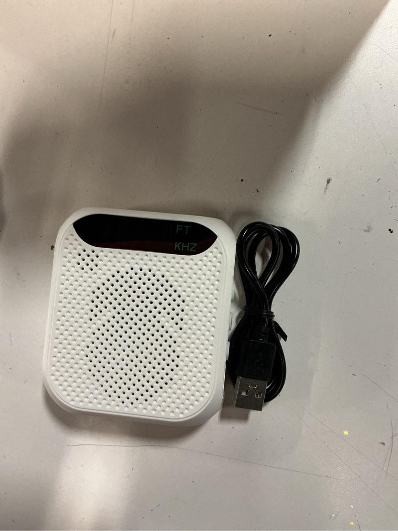 Condition photo showing Good Condition for MALOK Dog Bark Deterrent Devices, 30ft Ultrasonic Anti Barking Device for Dogs, Rechargeable Bark Control Device with Adjustable Frequency & Range for All Large & Small Dogs, Indoor Outdoor Use White