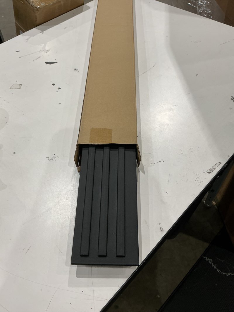 Condition photo showing As Is for ransoto tailgate molding top trim cap compatible with 2015 2016 2017 2018 2019 2020 ford f-150 f150 flexible step center piece protector cover replaces fo1904135