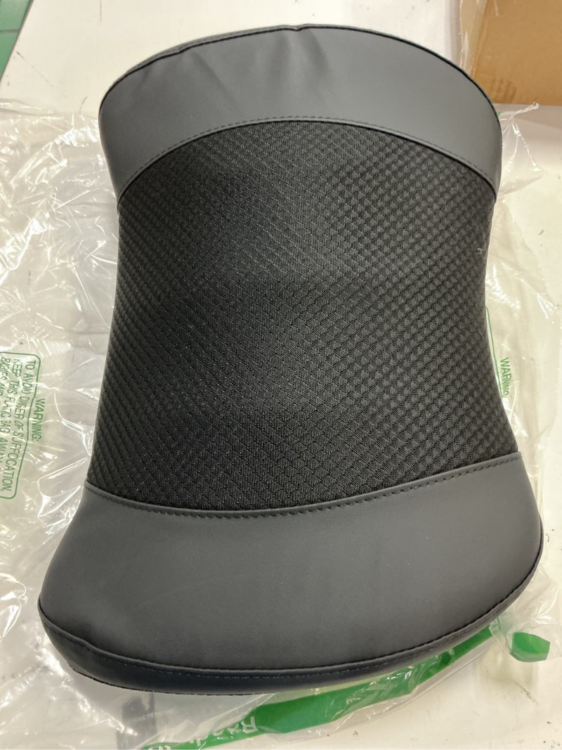 Condition photo showing Good Condition for lofty aim lumbar support pillow for car, memory foam lumbar pillow for lower back pain relief - back cushion for driving, chair support for car-office chair, wheelchair - black black classic 4d mesh