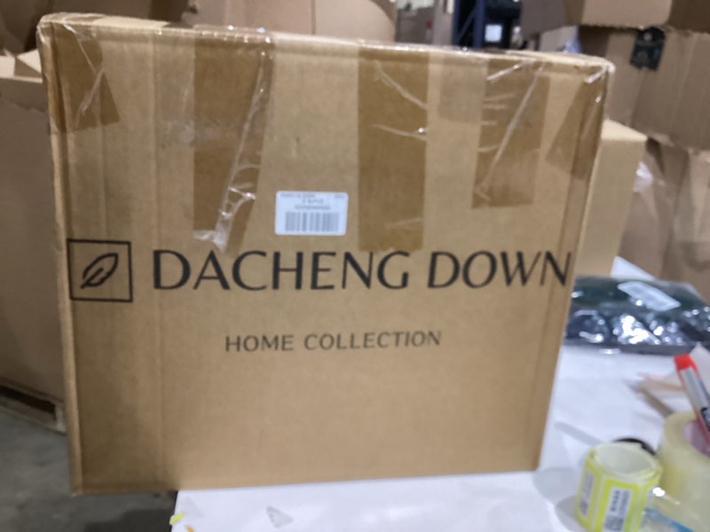 Condition photo showing New/Like New for Luxury Soft Goose Feather Down Pillows Queen Size Set Of 2, High Support Feather Pillows with 750 Fi