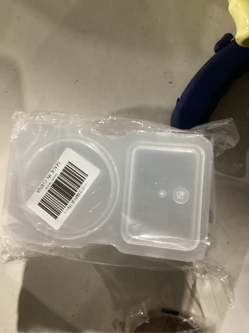 Condition photo showing New/Like New for Double Compartment Condiment Containers with Lids Portable Reusable Sauce Container 2 Compartment Snack Containers for Condiments or Dips (20)