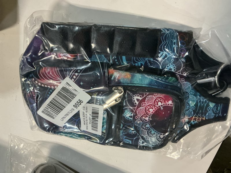 Condition photo showing New/Like New for icolor Magnetic Gym Bag Water Bottle Carrier Holder with Phone Pockets & Shoulder Strap,Gym Magnetic Bag 5 Built-in Magnets Gym Accessories Organizer Sling Bottle Bag Pouch Sleeve Neoprene Mandala