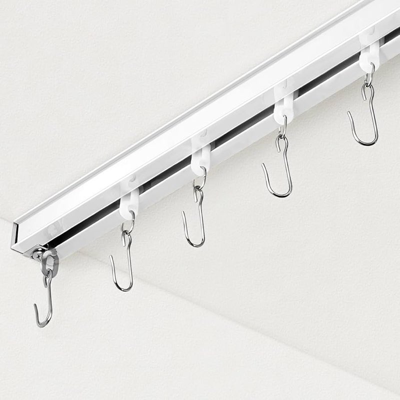 18ft ceiling curtain track 