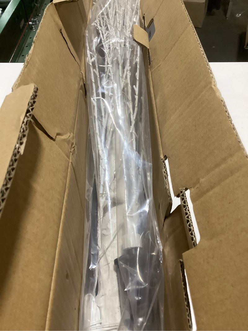 Condition photo showing As Is for Fudios Lighted White Tree Willow 4FT 450 LED Fairy Lights, Christmas Artificial Tree Lights Plug in for Indoor Outdoor Holiday Decoration White 4ft