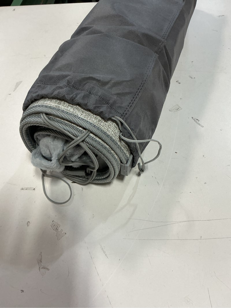 Condition photo showing Good Condition for Under Desk Heater for Office & Home, Quiet Electric Foot/Leg Warmer with Heated Floor Mat, Personal Electric Panel Space Heater with Thermostat & Timer, Suitable for Birthday or Christmas Gifts